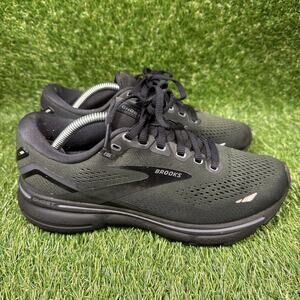 Brooks Ghost 15 Running Shoes Black/Black/Ebony US Women 7.5 Medium B